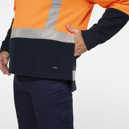 King Gee Originals Hi-Vis 1/4 Zip Pullover (K55014)