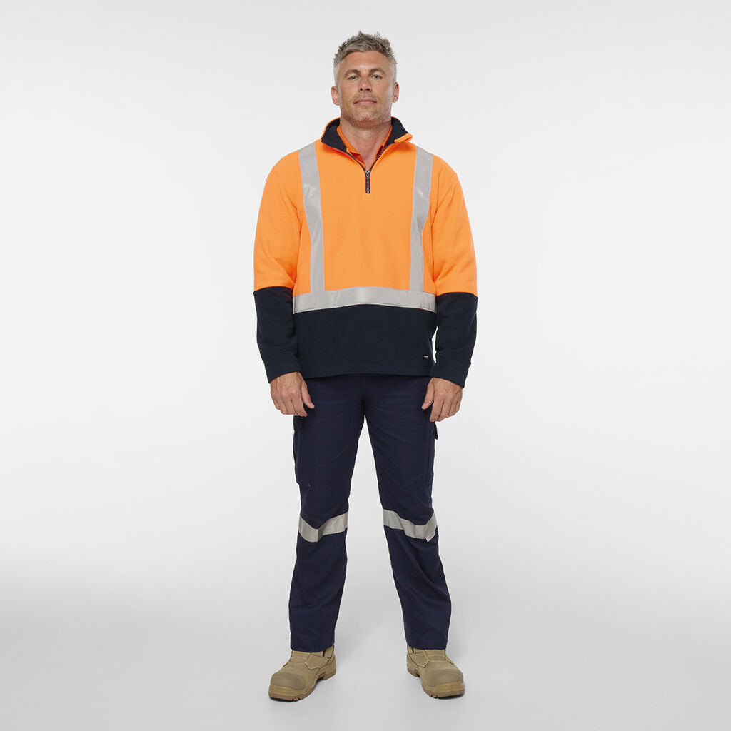 King Gee Originals Hi-Vis 1/4 Zip Pullover (K55014)