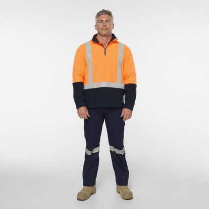 King Gee Originals Hi-Vis 1/4 Zip Pullover (K55014)