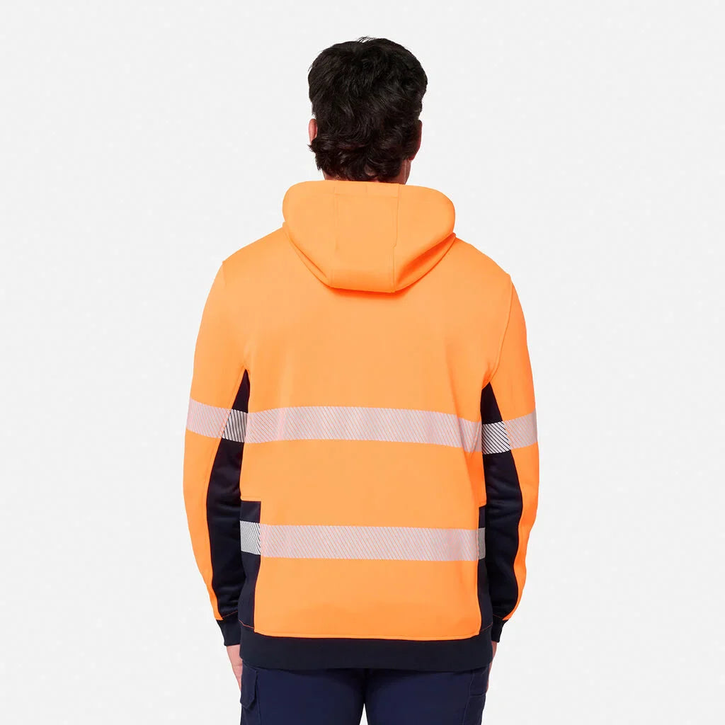 King Gee Originals Hi-Vis Spliced Full Zip Hoodie (K55018)