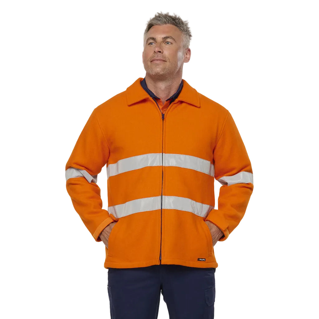 King Gee Originals Hi Vis Taped Bluey Jacket (K55027)
