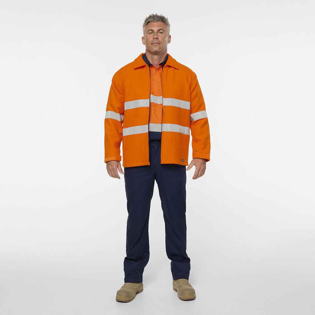 King Gee Originals Hi Vis Taped Bluey Jacket (K55027)