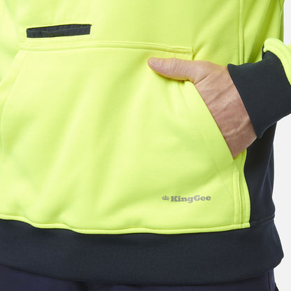 King Gee Hi-Vis Fleece Pullover Hoodie (K55033)