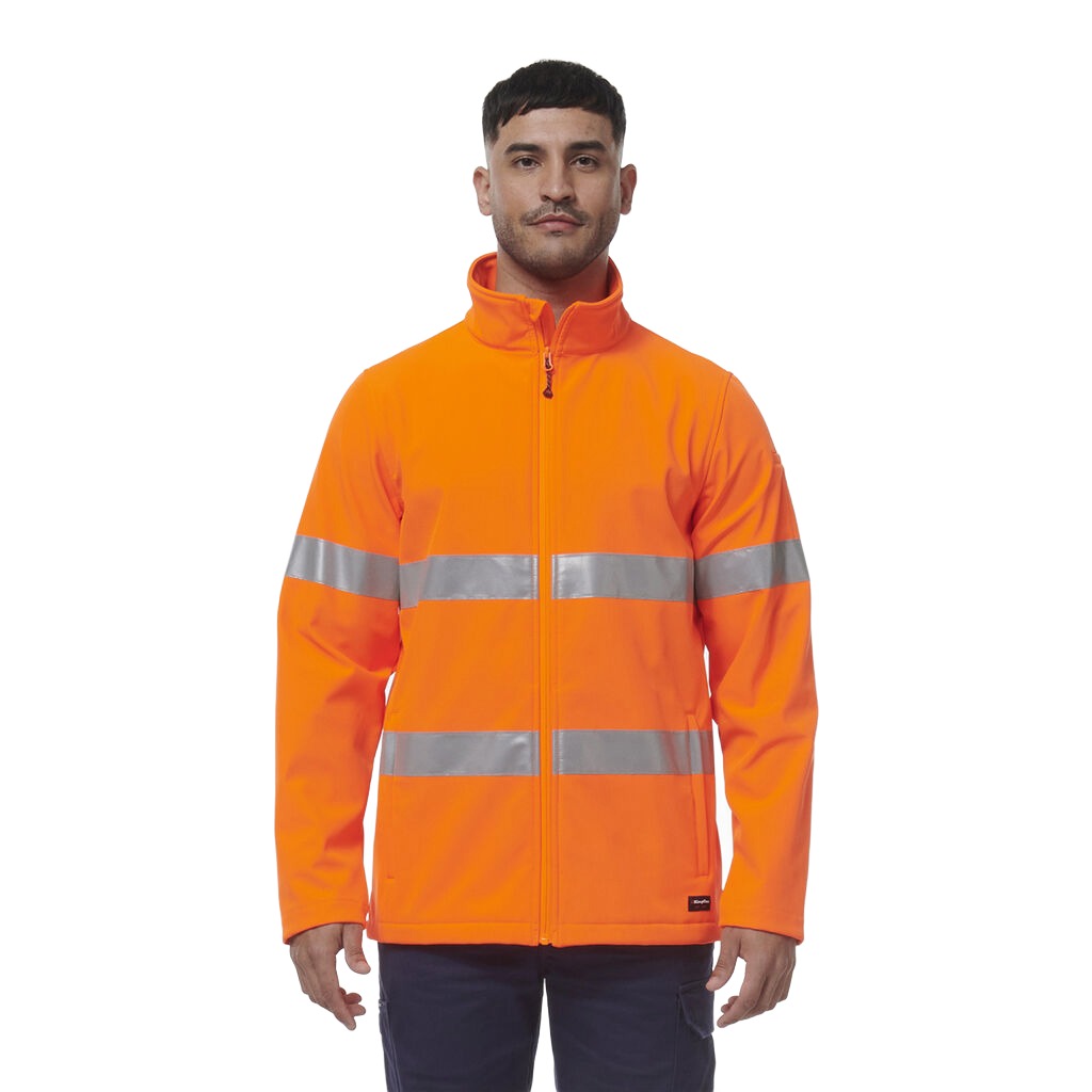 King Gee Reflective Softshell Jacket (K55039) – Uniform Wholesalers