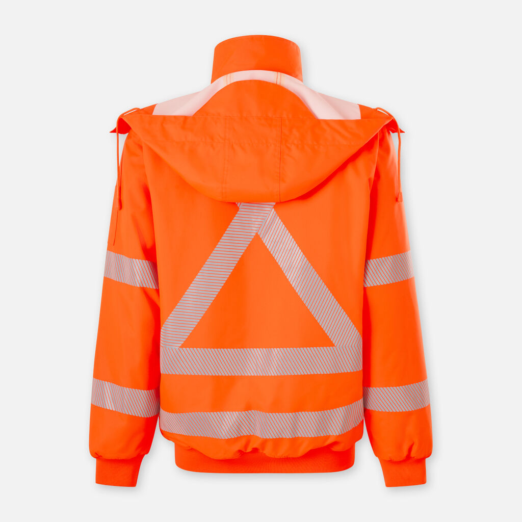 King Gee Orignals NSW Rail Hi Vis Bomber Jacket (K55045)
