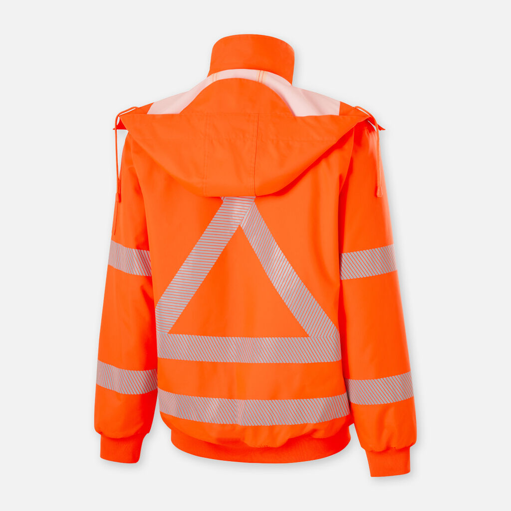 King Gee Orignals NSW Rail Hi Vis Bomber Jacket (K55045)