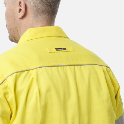 King Gee Originals Hi-Vis Reflective Cotton Drill Work Jacket (K55905)