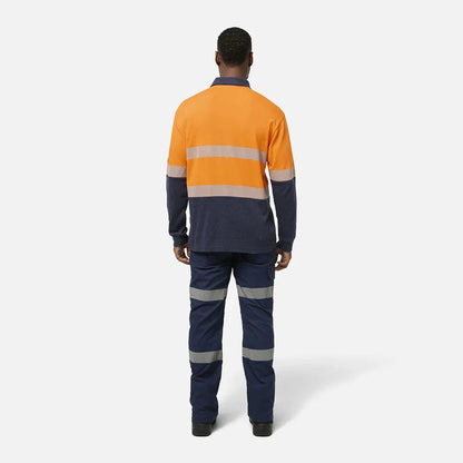 King Gee Shieldtec FR Hi-Vis Spliced Polo with FR Tape (K84008)