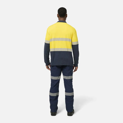 King Gee Shieldtec FR Hi-Vis Spliced Polo with FR Tape (K84008)