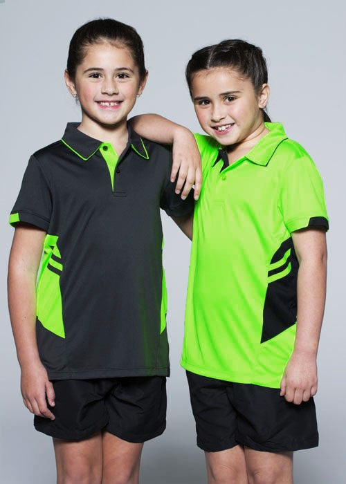 Aussie Pacific Kids Tasman Polo(2nd 13 colors)-(3311)