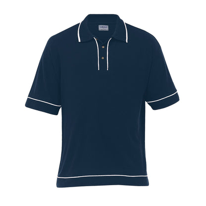 Gear For Life Mens Retro Waffle Polo(2nd 8 Colours) (RWP)