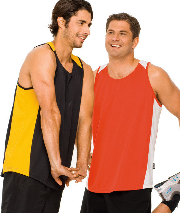 Australian Spirit-Aus Spirt Olympikool Mens Singlets 2nd ( 8 Colour )--Uniform Wholesalers - 1