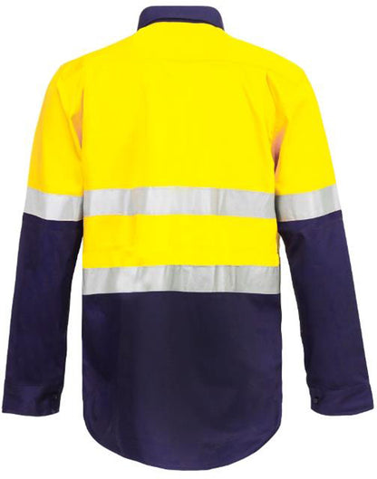 Workcraft Hivis Shirt With Semi Gusset (WS6033)