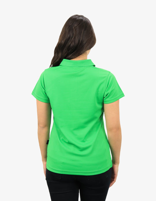 Be Seen Ladies Polo Shirt With Striped Collar 1st( 12 Color ) (BSP15L)