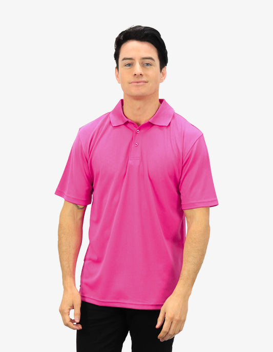 Be Seen Men's Plain Polo Shirt (The Scorpion)-Clearance