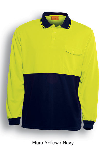 Bocini Hi-Vis Safety Polo Long Sleeve (SP0426)