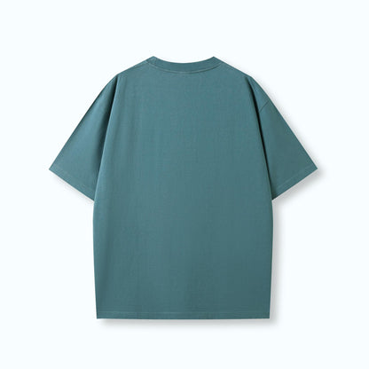 Ramo Men's Unisex Heavy Weight Organic Cotton Faded Oversize Tshirt-(T203FD)