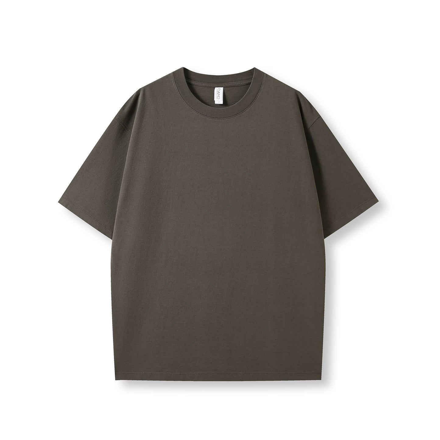 Ramo Men's Unisex Heavy Weight Organic Cotton Faded Oversize Tshirt-(T203FD)