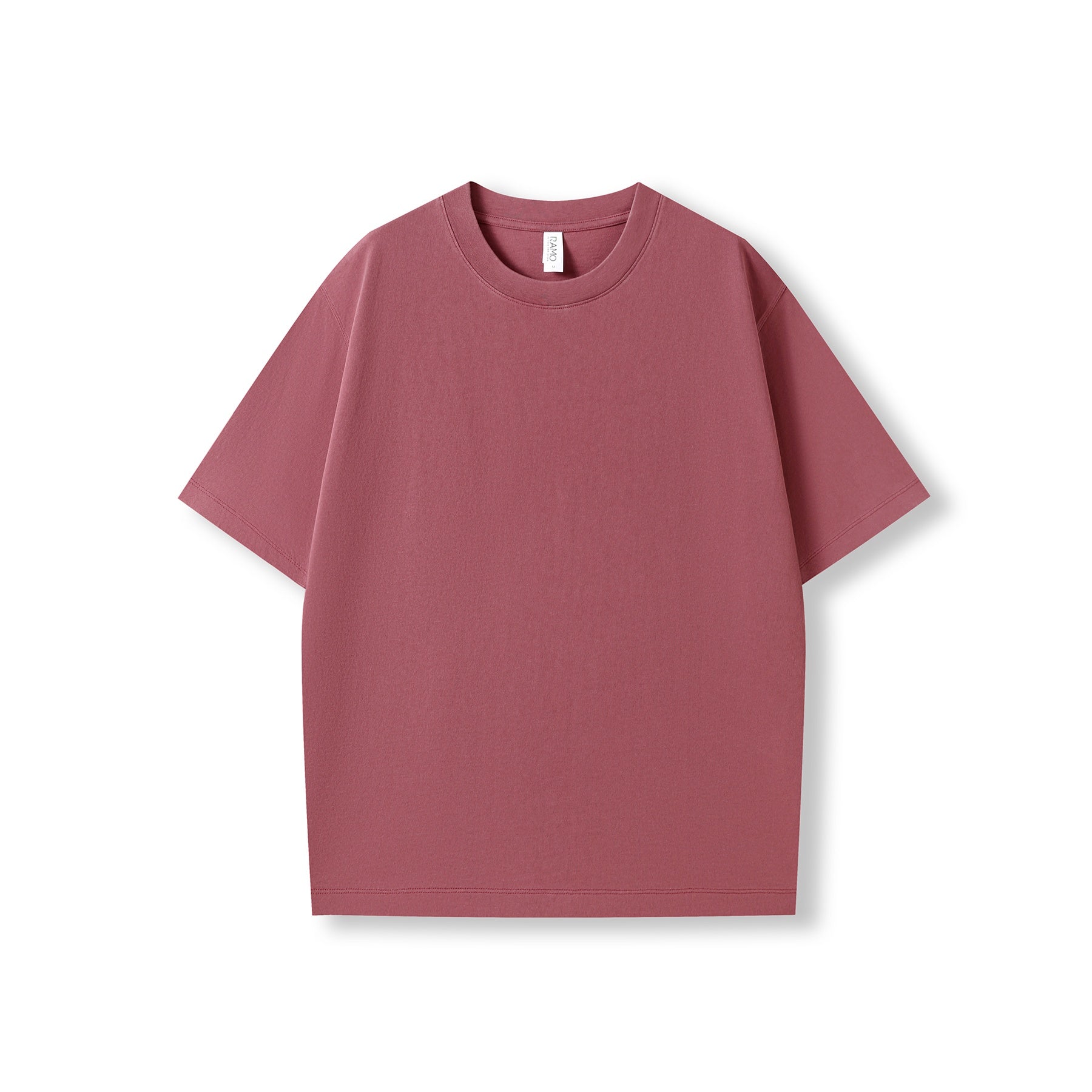 Ramo Men's Unisex Heavy Weight Organic Cotton Faded Oversize Tshirt-(T203FD)