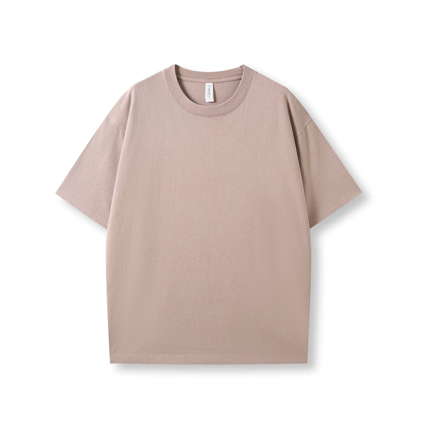 Ramo Men's Unisex Heavy Weight Organic Cotton Faded Oversize Tshirt-(T203FD)