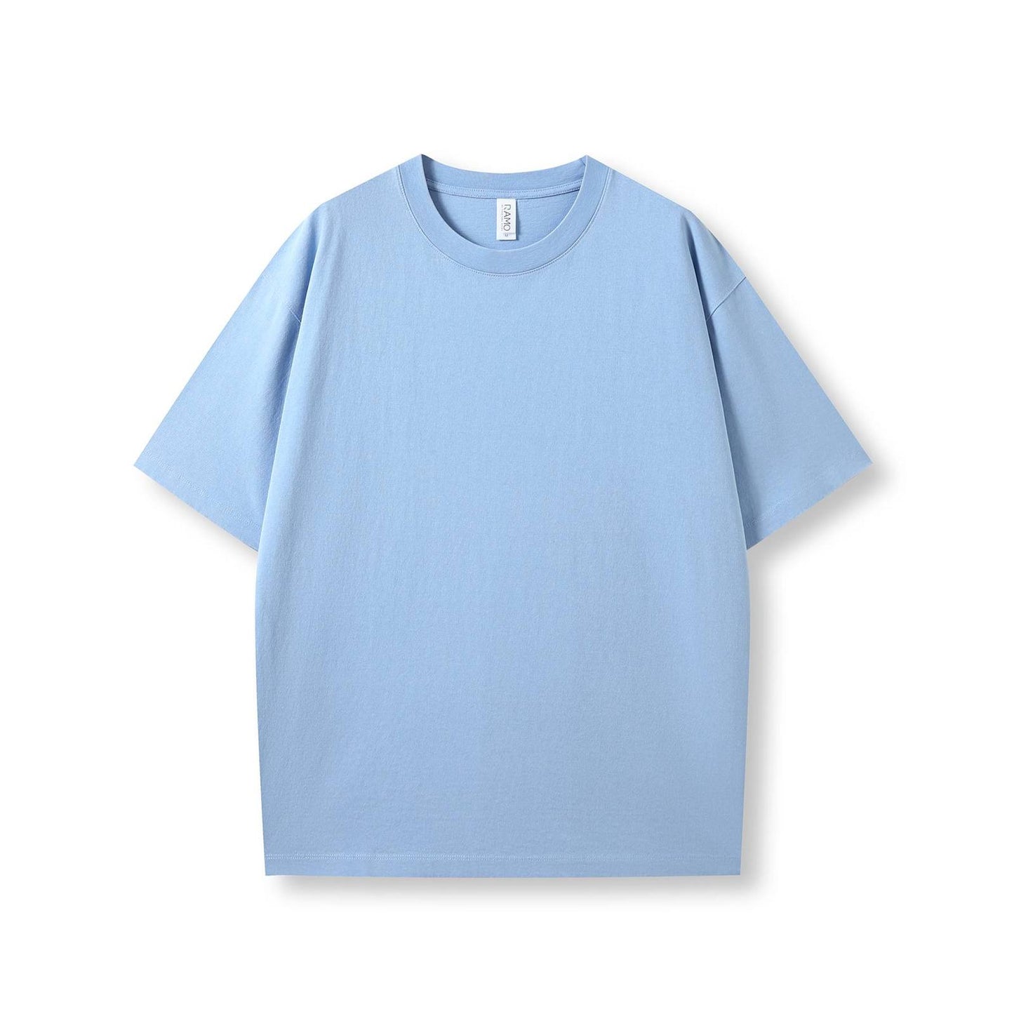 Ramo Men's Unisex Heavy Weight Organic Cotton Faded Oversize Tshirt-(T203FD)
