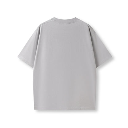 Ramo Men's Unisex Heavy Weight Organic Cotton Faded Oversize Tshirt-(T203FD)