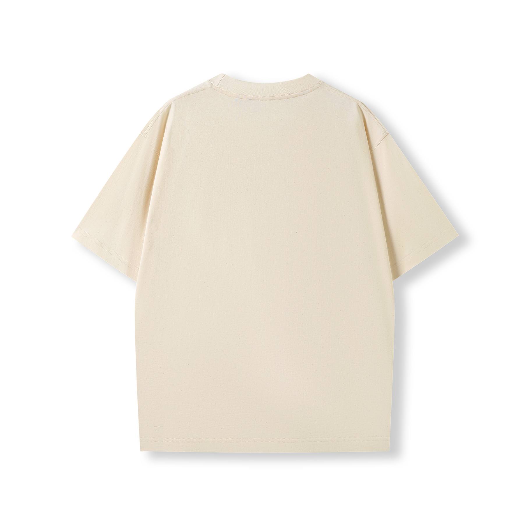 Ramo Unisex Oversized Heavyweight Organic Cotton Tshirt-(T203HO)