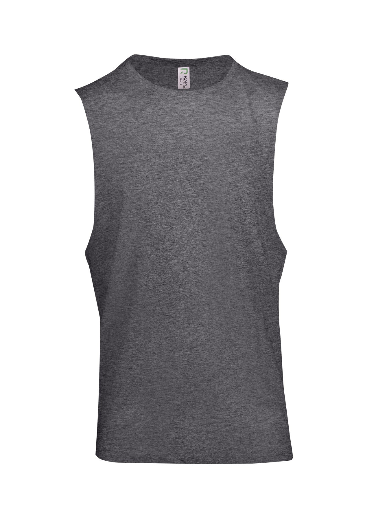 Ramo Men's 160gsm 100% Combed Cotton Sleeveless Tee (T405MS)