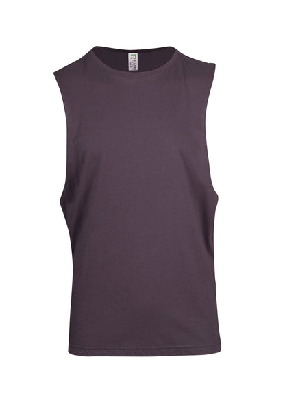 Ramo Men's 160gsm 100% Combed Cotton Sleeveless Tee (T405MS)