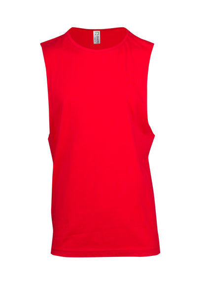 Ramo Men's 160gsm 100% Combed Cotton Sleeveless Tee (T405MS)