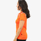 Be Seen Ladies Sleeve Polo Shirt With Striped Collar 2nd Color (The Cobra)