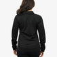 Be Seen Ladies Long Sleeve Plain Polo Shirt With Ribbed Cuffs (The Phoenix)
