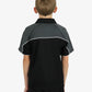 Be Seen Kids Polo Shirt With Contrast Sleeve Edge Piping (The Rozella)