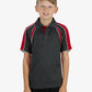 Be Seen Kids Polo Shirt With Contrast Sleeve Edge Piping (The Rozella)
