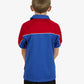 Be Seen Kids Polo Shirt With Contrast Sleeve Edge Piping (The Rozella)