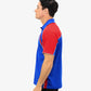 Be Seen Men's Polo Shirt With Contrast Sleeve 2nd Color (The Toucan)