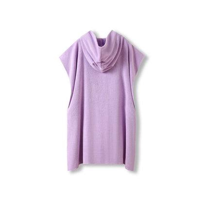 Ramo-Kid's 380Gsm Cotton Hooded Towel With Kangaroo Pocket-(TW06KS)