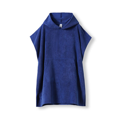 Ramo Kid's 380Gsm Poly/Nylon Hooded Towel With Kangaroo Pocket-(TW08KS)