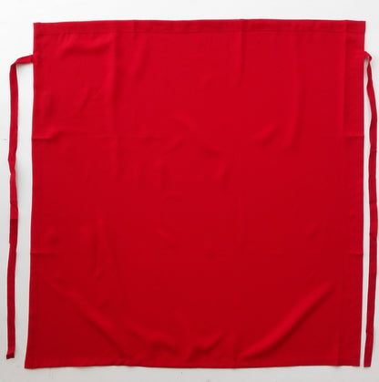 Bocini Polyester Drill Continental Apron No Pocket-(WA0601)