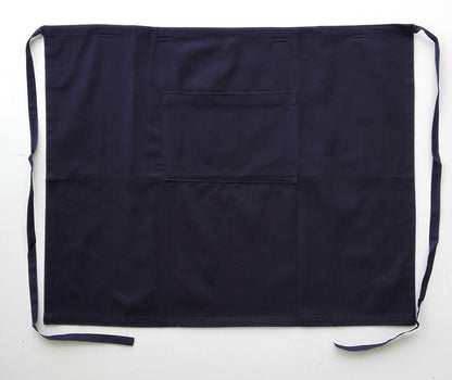 Bocini Cotton Drill Half Apron With Pocket-(WA0619)