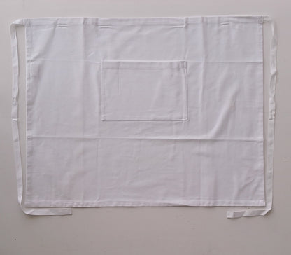 Bocini Cotton Drill Half Apron With Pocket-(WA0619)