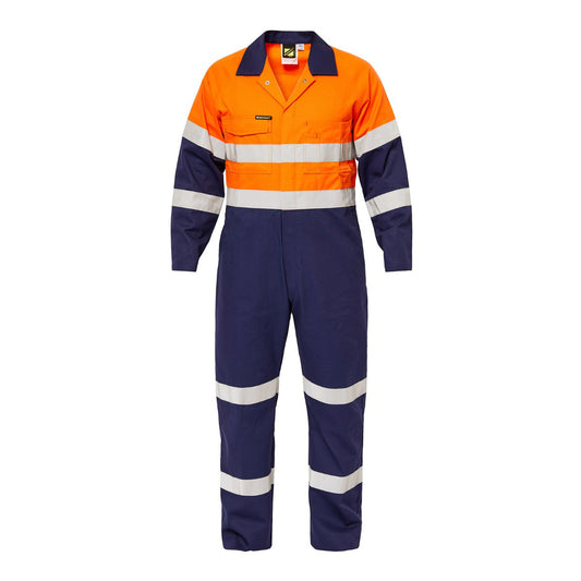 Workcraft Hi Vis Coverall Industrialtape (WC3063)