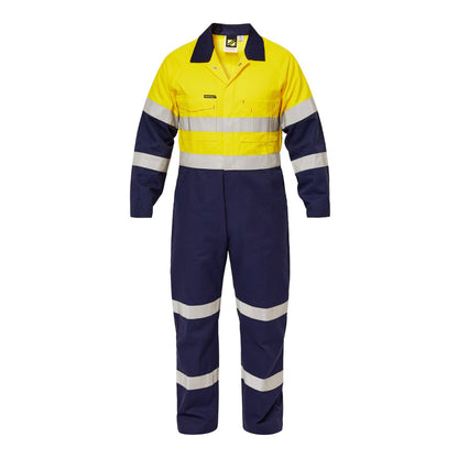 Workcraft Hi Vis Coverall Industrialtape (WC3063)