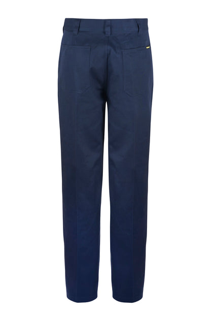 Workcraft Flat Front Cotton Trouser Long (WP3038L)