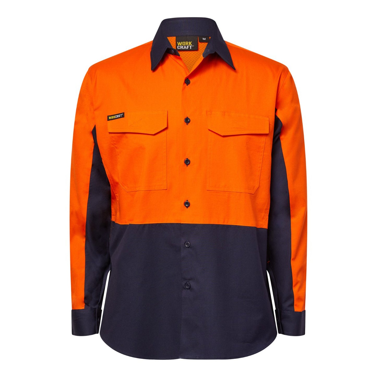 Workcraft Hivis Vented Ripstop Shirt-ls  (WS6066)