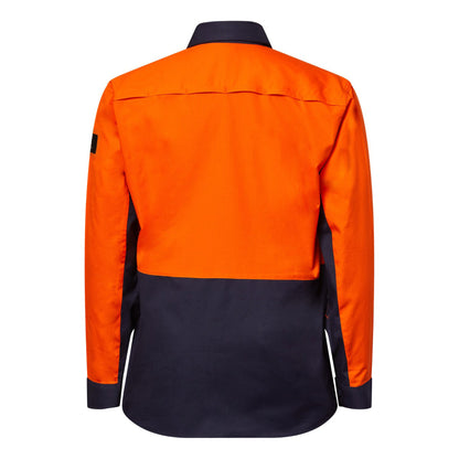 Workcraft Hivis Vented Ripstop Shirt-ls  (WS6066)