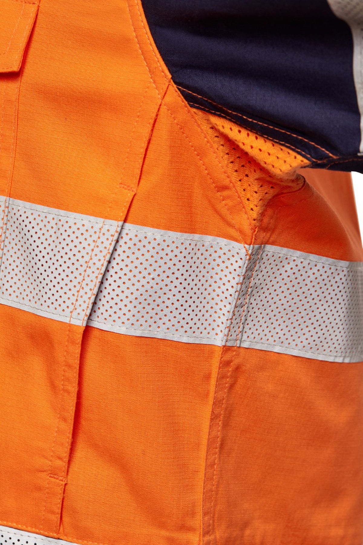 Workcraft Hivis Vented Ripstop Shirt-ls  (WS6066)