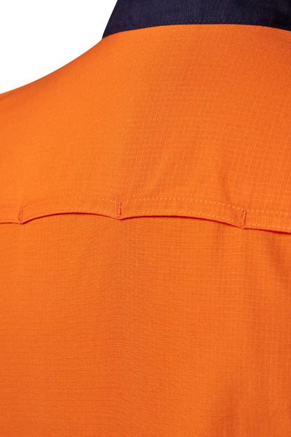 Workcraft Hivis Vented Ripstop Shirt-ls  (WS6066)