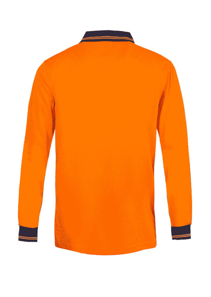 Workcraft Hi Vis Lightweight Polo -ls  (WSP209)