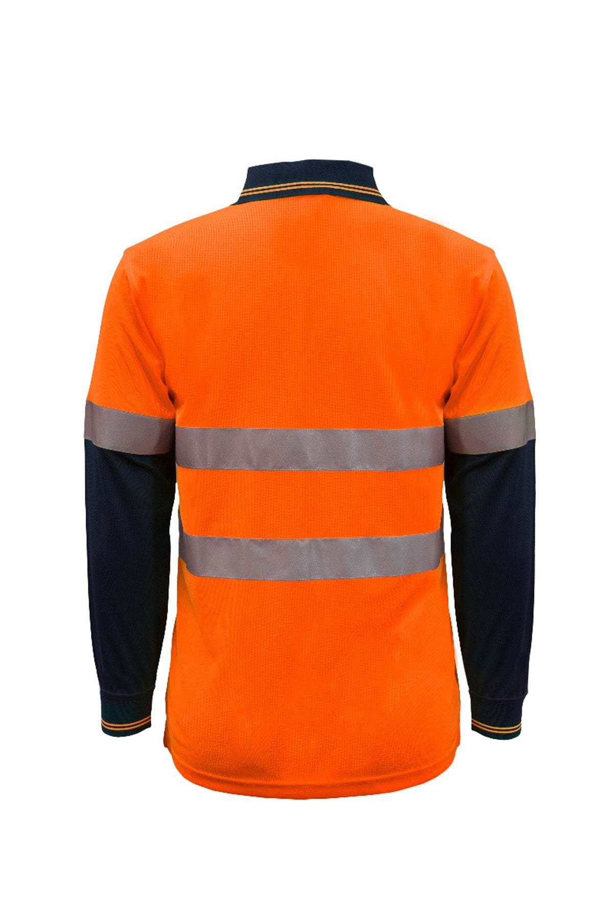 Workcraft Hivis Tape Two Tone Polo- Ls (WSP409)